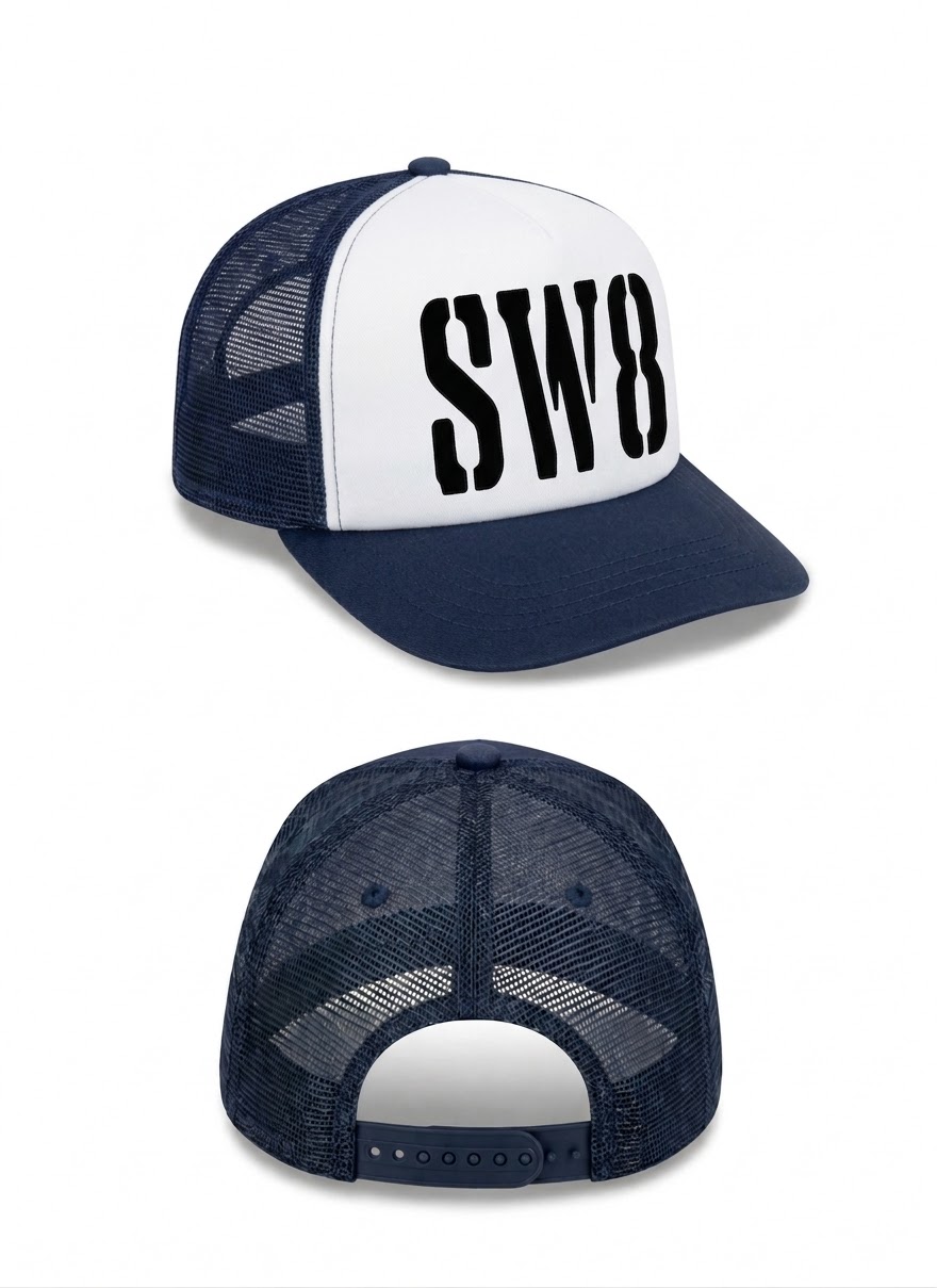 GORRA SW8 AZUL MARINO