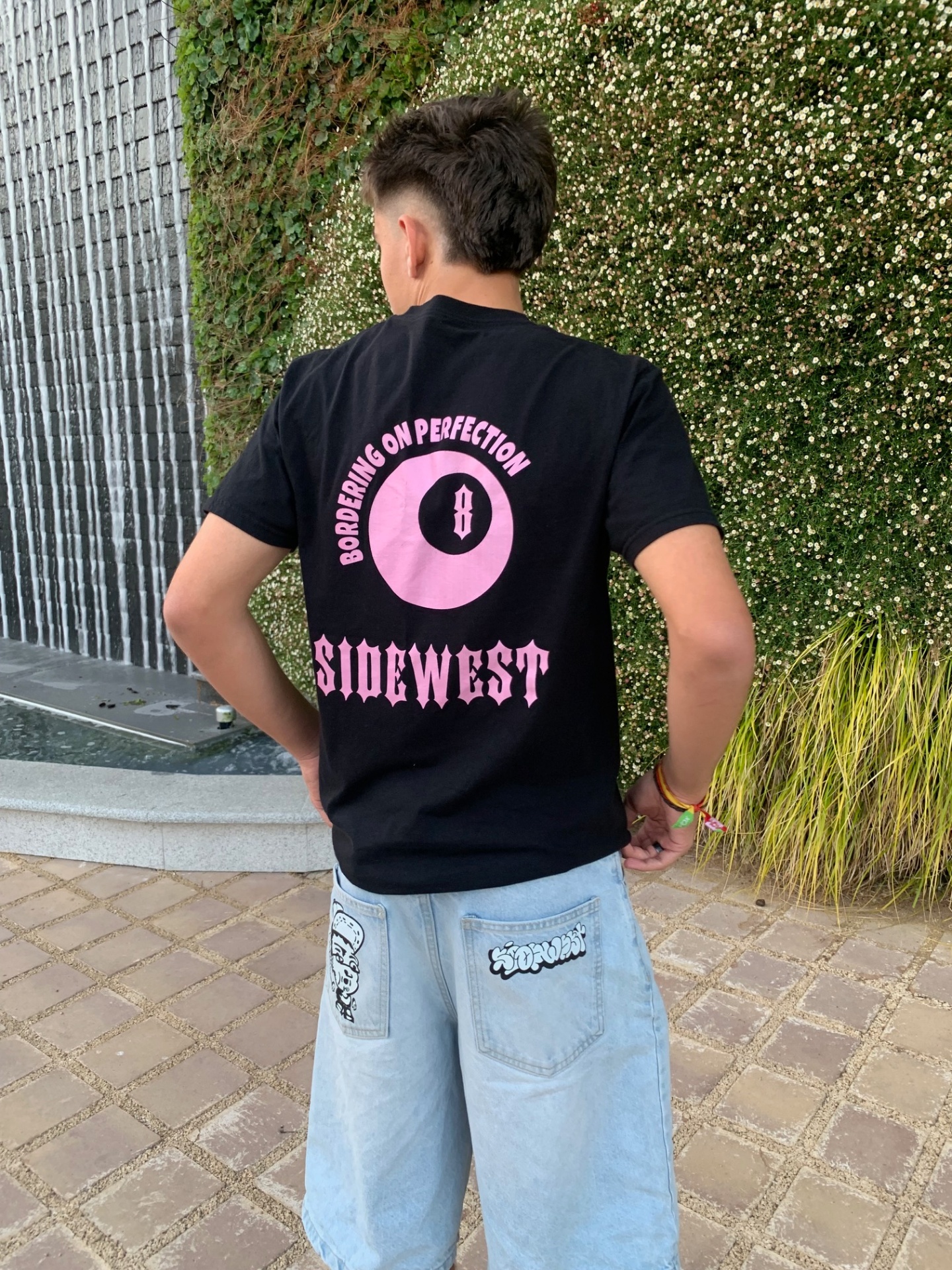 SW01 Camiseta Bola 8 Rosa