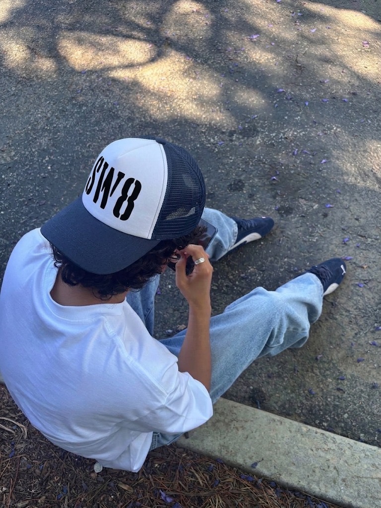 GORRA SW8 AZUL MARINO