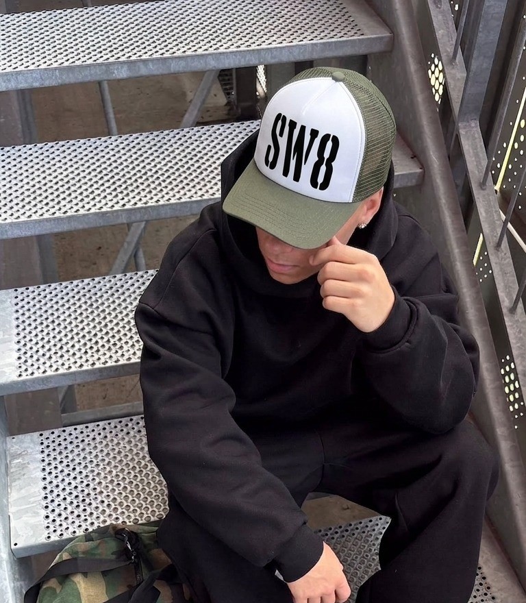 GORRA SW8 VERDE OLIVA