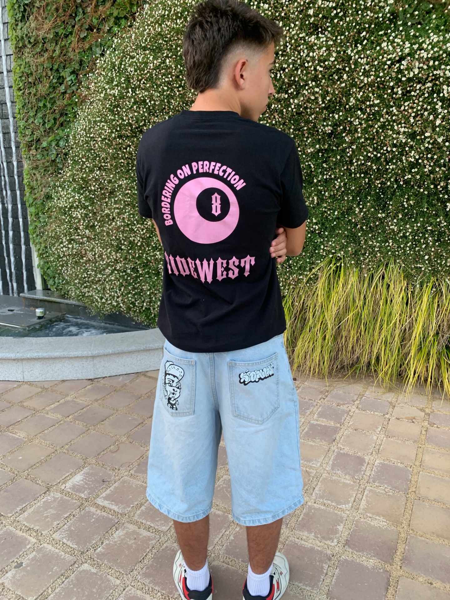 SW01 Camiseta Bola 8 Rosa